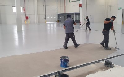 Paviments per a centres logístics