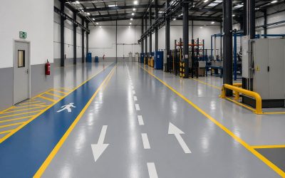 Pavimentos industriales en Barcelona: cómo elegir el sistema adecuado para tu nave o empresa