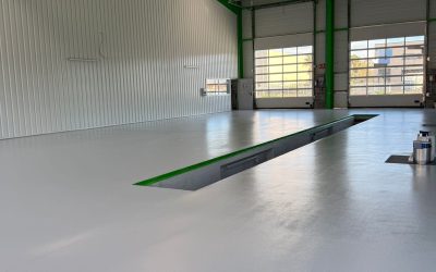 Suelo para taller mecánico: qué debes saber