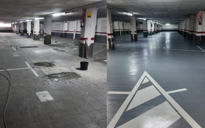 Nuevo vídeo: Rehabilitamos un Parking con Resina Epoxi | Antes y Después